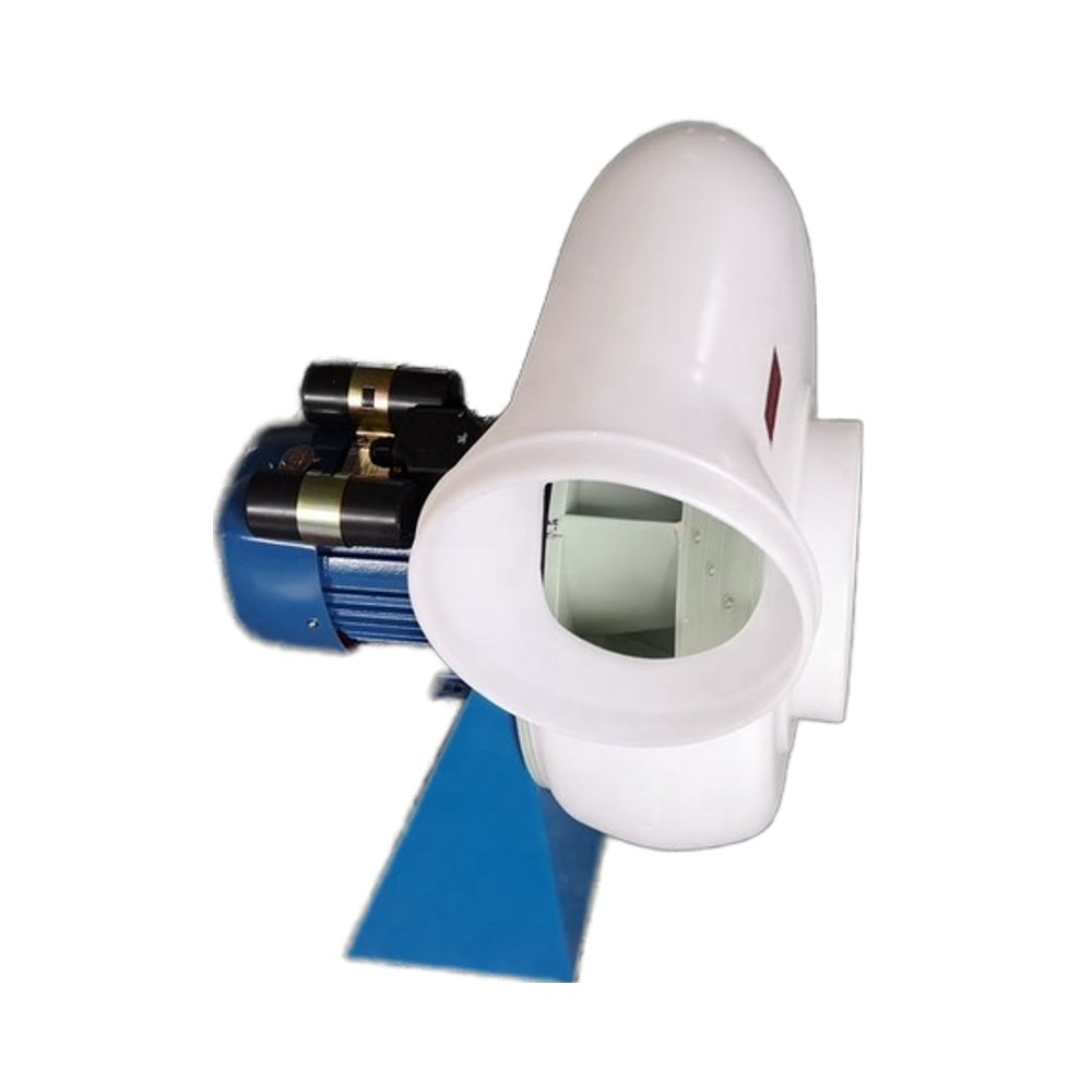 AC Anti-Corrosion Acid Air Exhaust Blower Fan for Industrial Ventilation 220V/380V PP Plastic Blades for Fume Hood Use