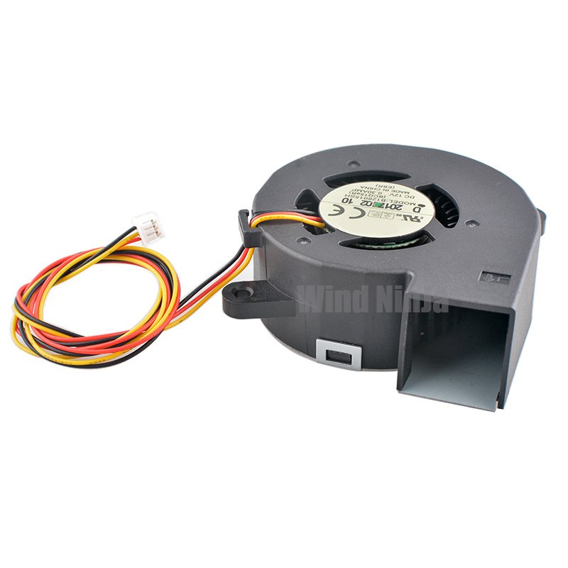 B126015SH BCQ15aR 6cm 60mm Blower Fan 60x60x25mm DC12V 0.30A 3pin Turbofan Cooling Fan for Projector Ovens