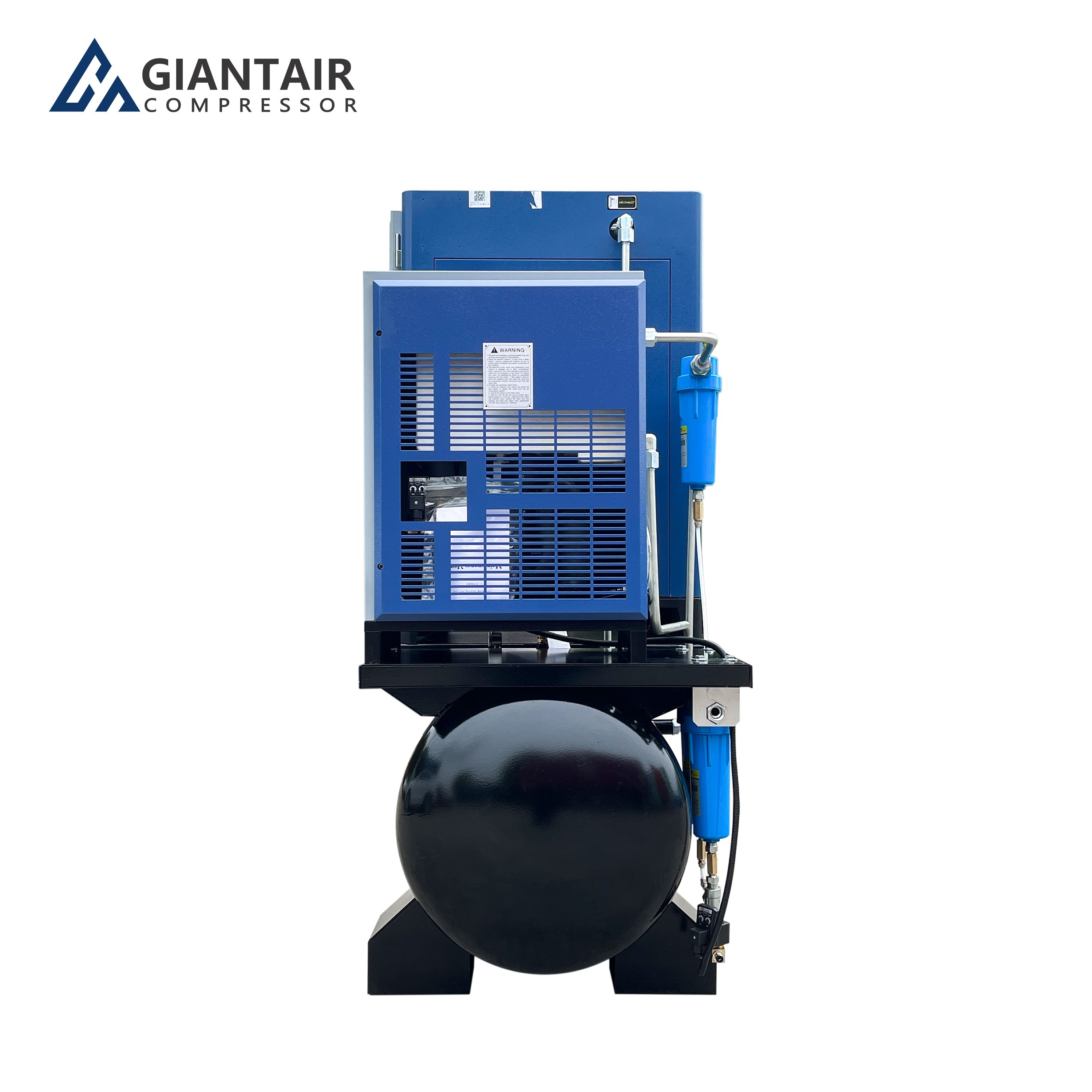 GIANTAIR HOT SALE Factory Silent Industrial Machine 7.5kw 15kw 22kw 37kw Screw Air Compressor 1.0Mpa 0.8Mpa 1.2Mpa