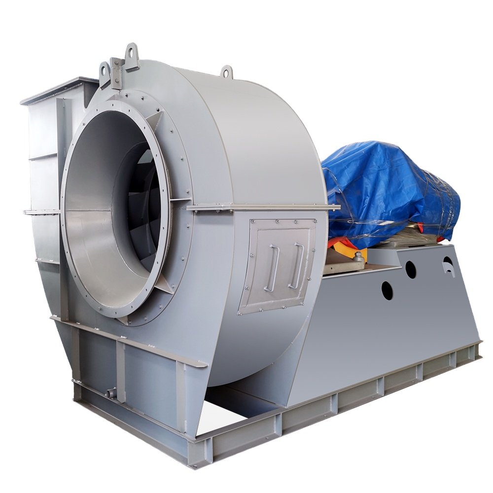 Anti Corrosion Single Inlet Extractor ID Centrifugal Blower Fan for Cement Kiln