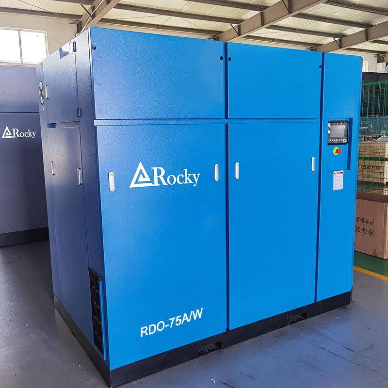 55kW 75hp Medical Compressor Dry Oil-free Screw Air Compressor