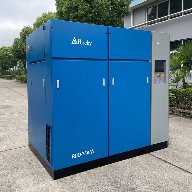 55kW 75hp Medical Compressor Dry Oil-free Screw Air Compressor
