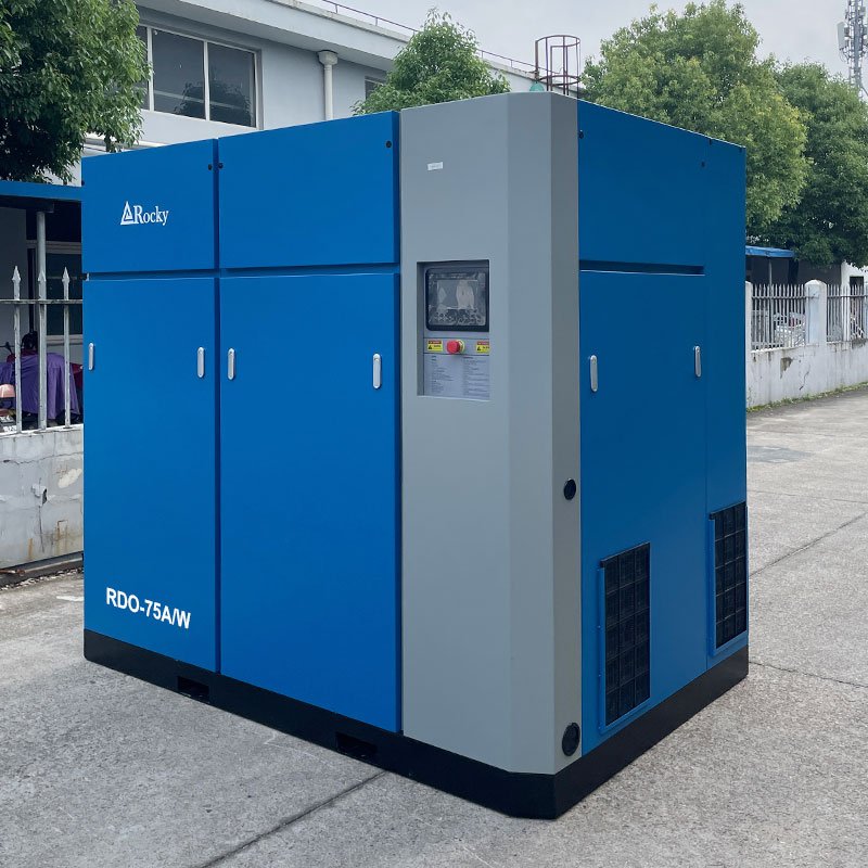 55kW 75hp Medical Compressor Dry Oil-free Screw Air Compressor