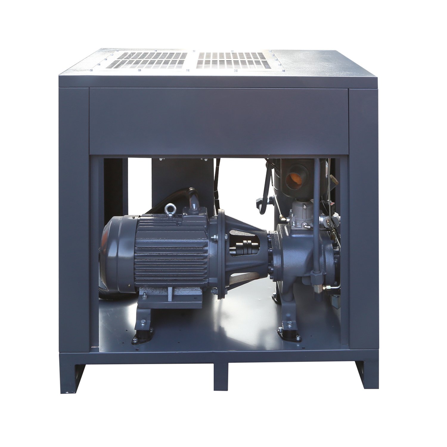 Compressor 20hp 2.5m3/Min 2.3m3/Min Belt Drive Oil Injected Screw Air Compressor
