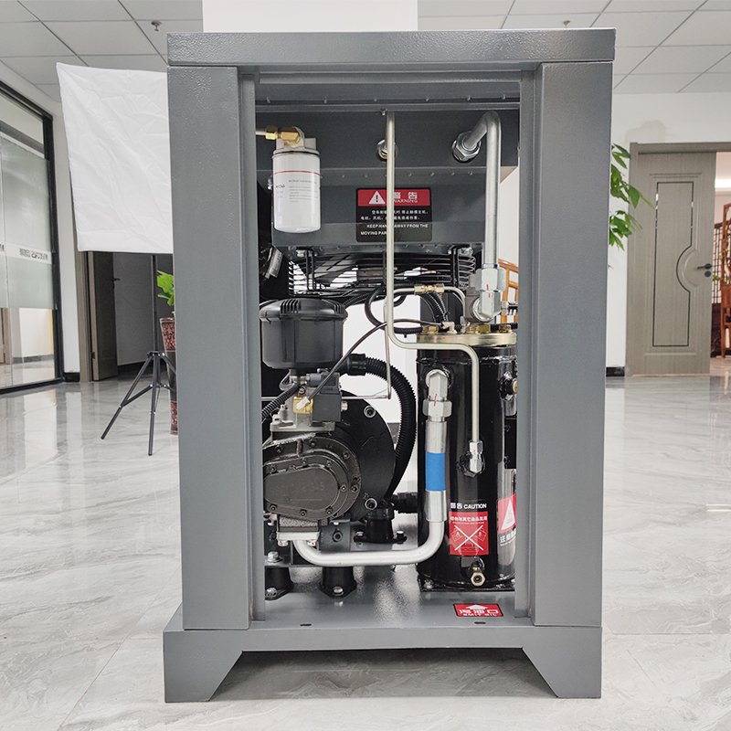 Compressor 20hp 2.5m3/Min 2.3m3/Min Belt Drive Oil Injected Screw Air Compressor