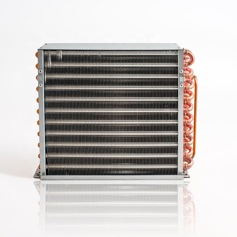 Customized Oem Air Cooled Condenser R22 Heat Exchanger For Ice Making Machine And Rafrigeration