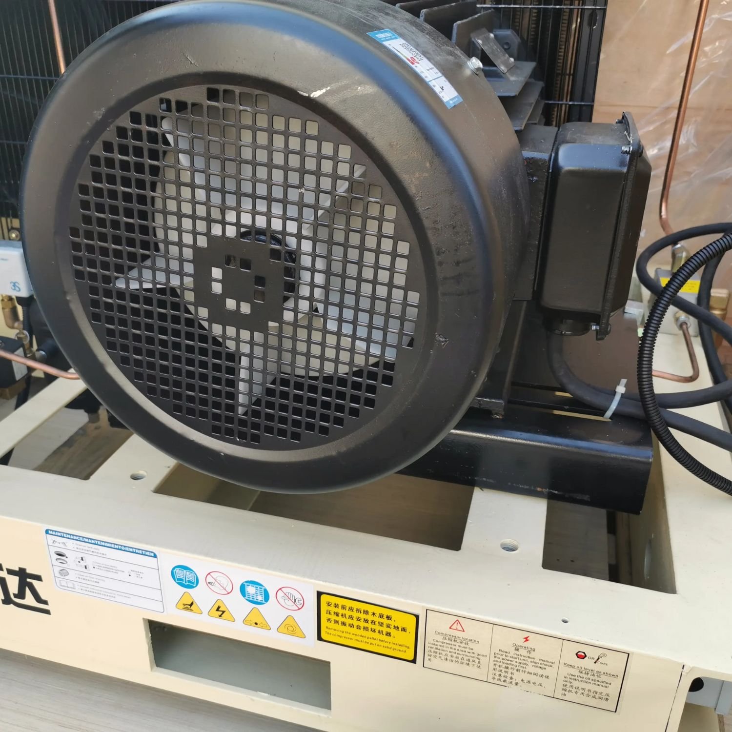 Strong 1.2m³/min Booster Air Compressor High Pressure 30 Bar Piston Air Compressor for PET Bottle Blow