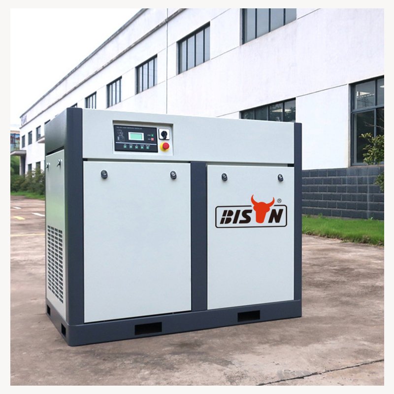 Low Noise 1.1m3/min Compressor De Ar 7.5kw 10hp Rotary Stationary Screw air Compressor for Industrial Use