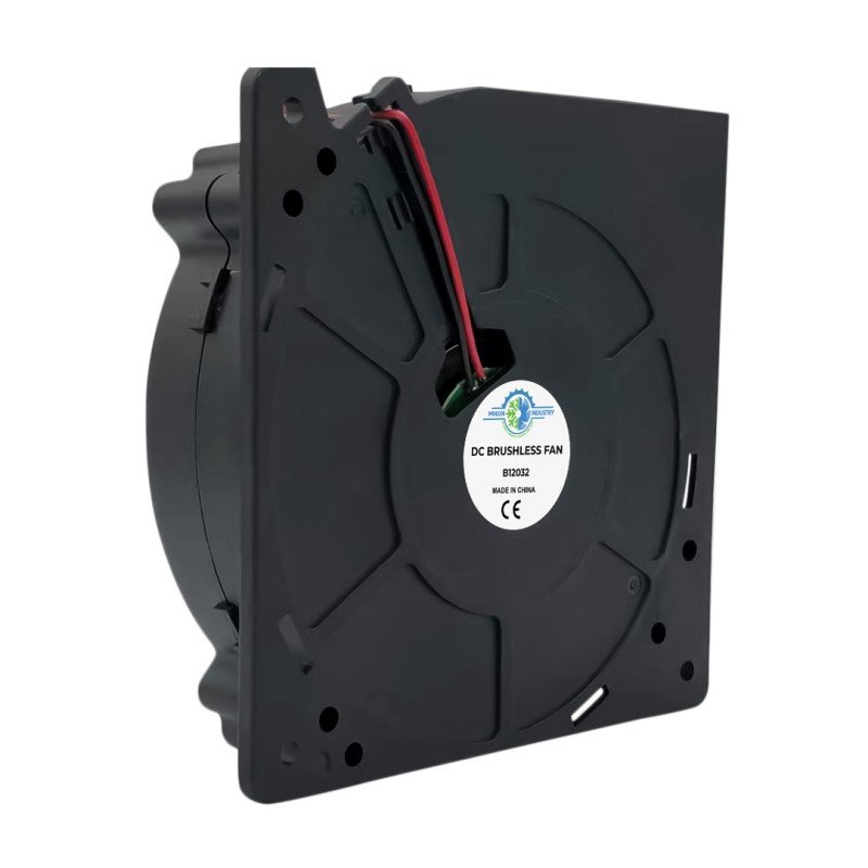 120x120x32mm Brushless Small Size 12v 24v 48v DC Quiet High Pressure Centrifugal Silent Blower Fan