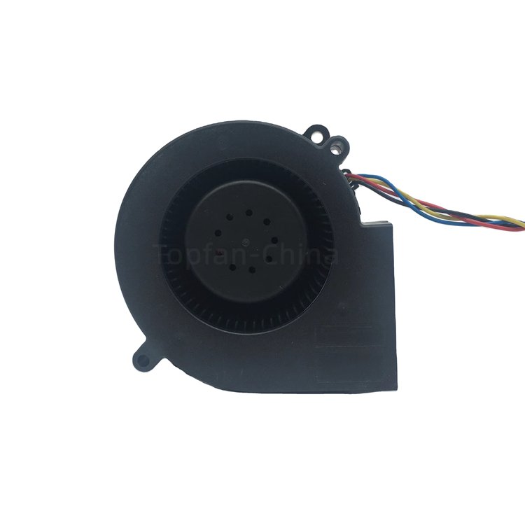 97mm 12v 2a 5300rpm Centrifugal air Blower Fan With 3 Speeds Controller 9733 Heater Bbq Smoker Ventilation Exhaust Fan