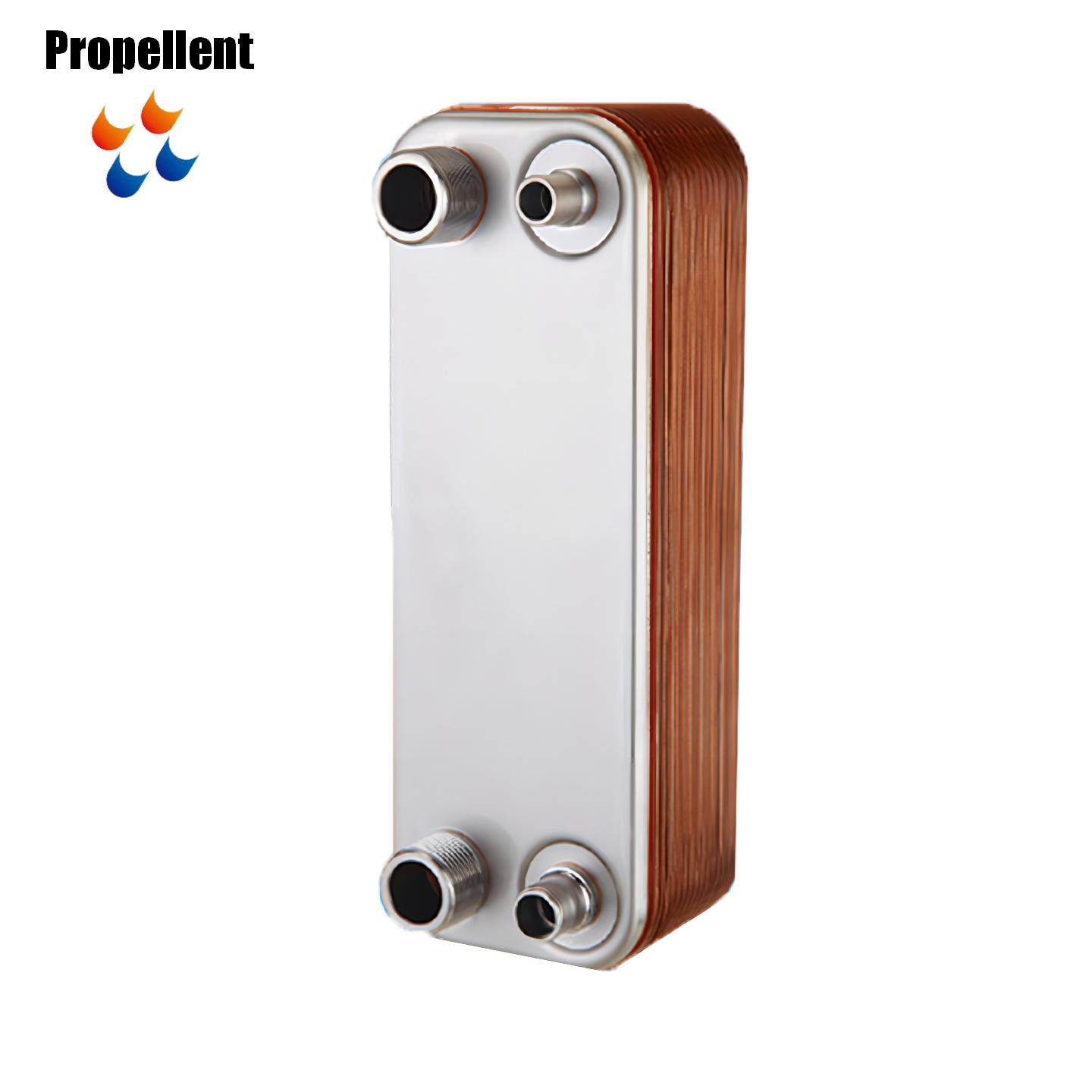 Customized Air Cooler Copper Brazed Stainless Steel Plate Heat Exchanger