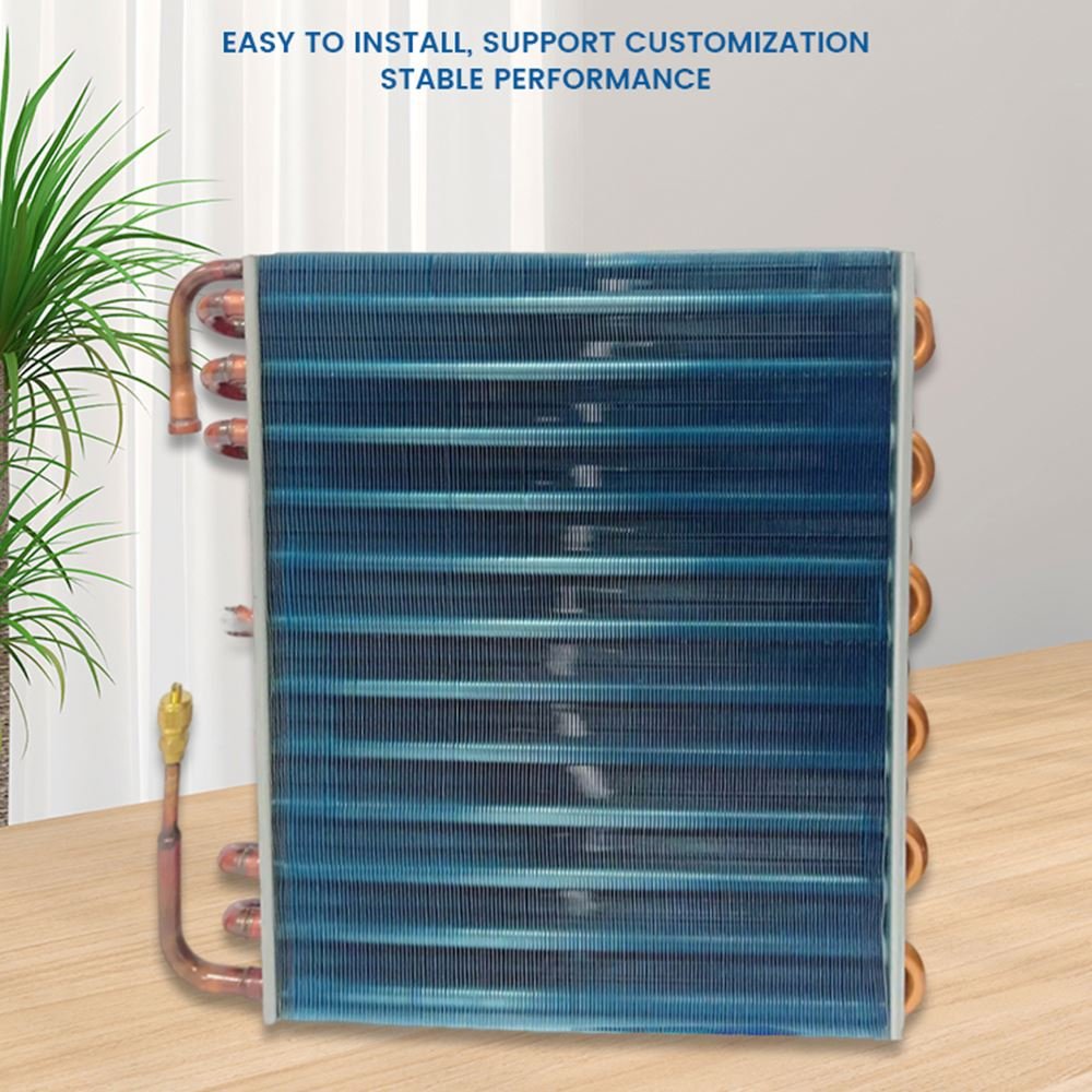 Customized Heat Exchanger Copper Tube Air Conditioner Water Cooler Condenser