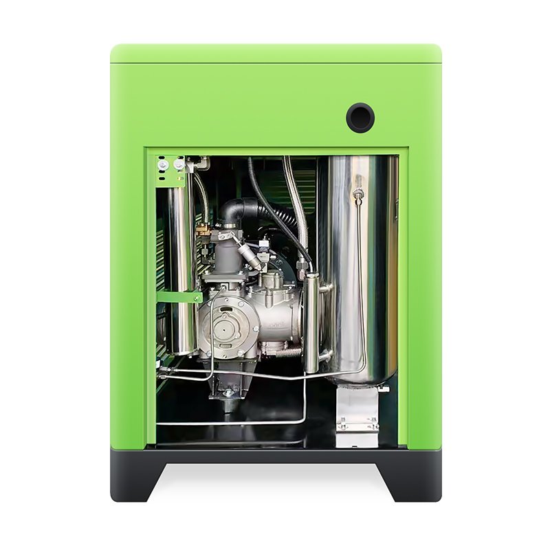 Hot Sales 100% Oil Free Air Compressor 7.5kw 10hp 8bar 13bar Quiet Water Lubrication Oil Free Screw Air Compressor