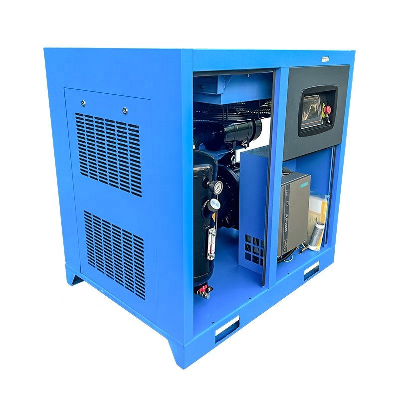 Screw Air Compressor Industrial 7.5kw 10hp 10bar Pm Vsd High Efficiency Energy Saving Screw Compressor Buy