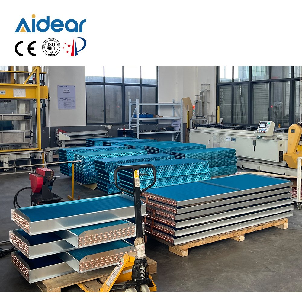 Hot Selling Aluminum Tube Wavy Fin air Hvac Heat Exchanger