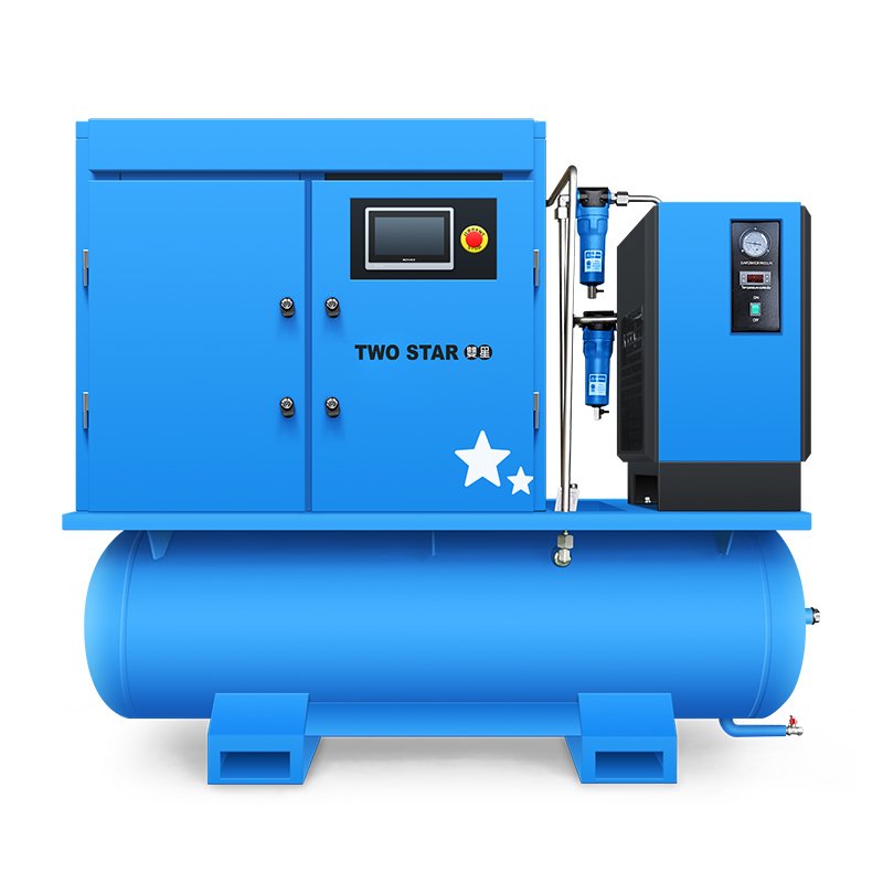 High Efficiency Professional 22Kw 30Hp Rotary Air Compressor 380v 50hz All-In-One Screw Compressor For Laser Cutting