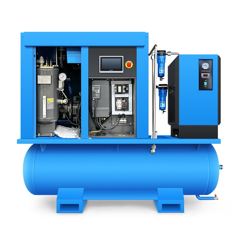 High Efficiency Professional 22Kw 30Hp Rotary Air Compressor 380v 50hz All-In-One Screw Compressor For Laser Cutting