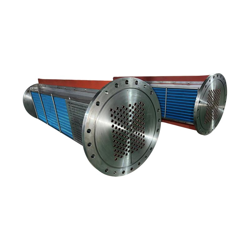 High Quality Stainless Steel Condenser Water Cooling System Fin Tube Heat Exchanger Tubular Condenser