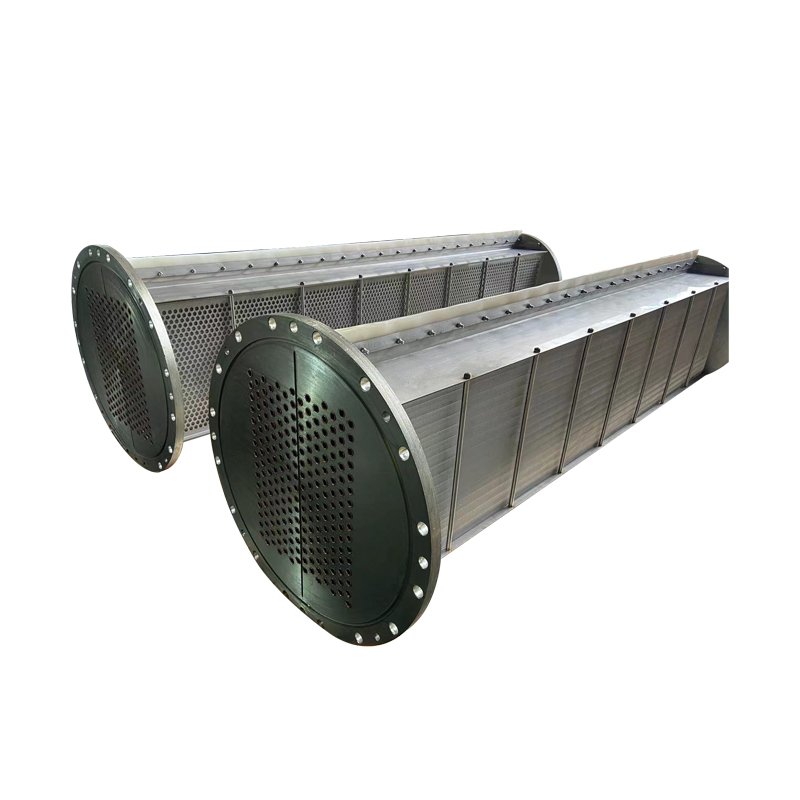 High Quality Stainless Steel Condenser Water Cooling System Fin Tube Heat Exchanger Tubular Condenser