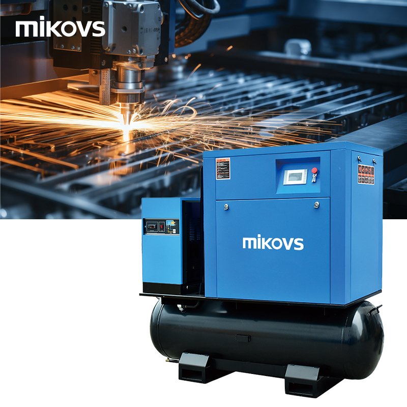 All in One 15KW 16bar Direct Driven PM VSD Rotary Screw Air Compressor for Industrial Plant