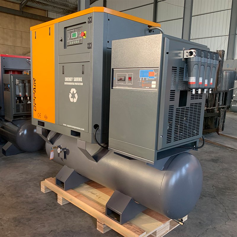11kw 15hp 16bar Reasonable Price Optimization Screw air Compressor with Dryer 125psi 8 bar 4 in 1 air Compressor