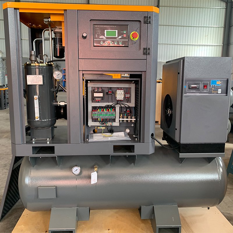 11kw 15hp 16bar Reasonable Price Optimization Screw air Compressor with Dryer 125psi 8 bar 4 in 1 air Compressor