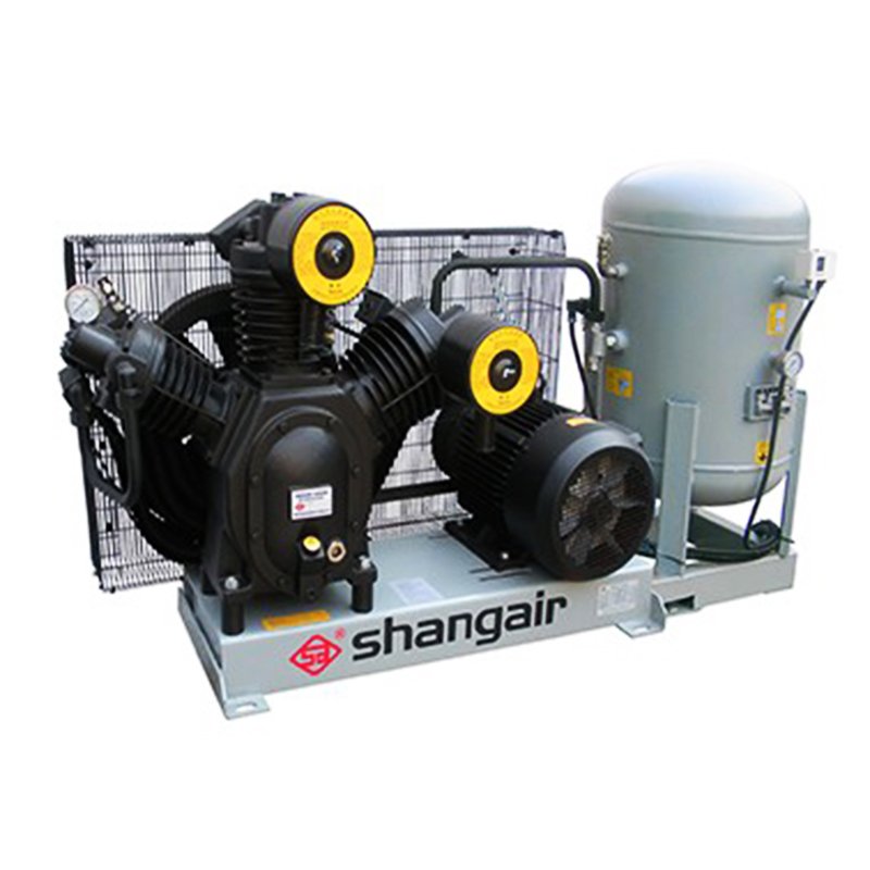 PET Bottle Blowing Machine Use 30 Bar 40 Bar High Pressure Shang air Piston Air Compressor
