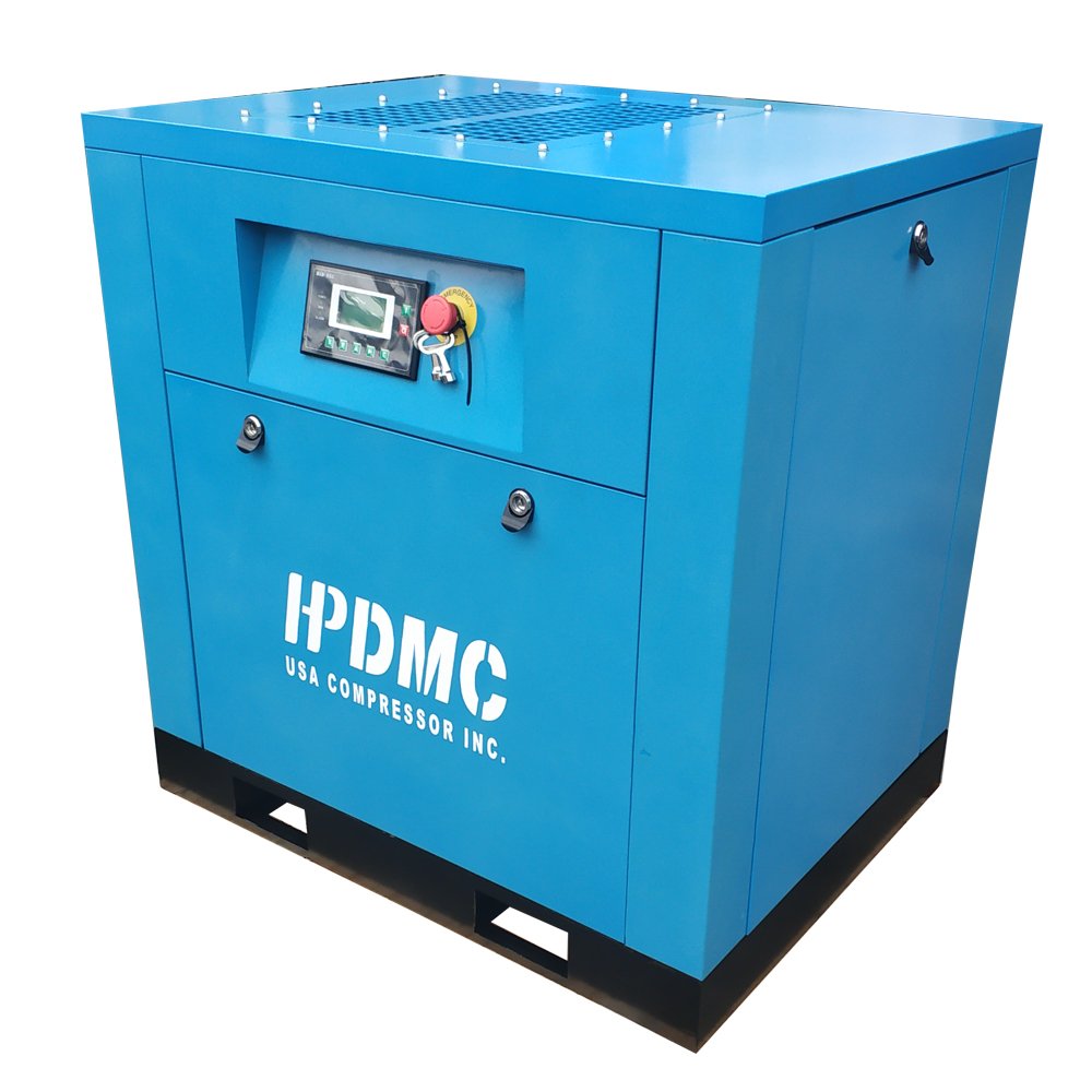 7.5HP 5.5kw 10Bar 380V 50HZ 35CFM IP23 Motor Screw air Compressor