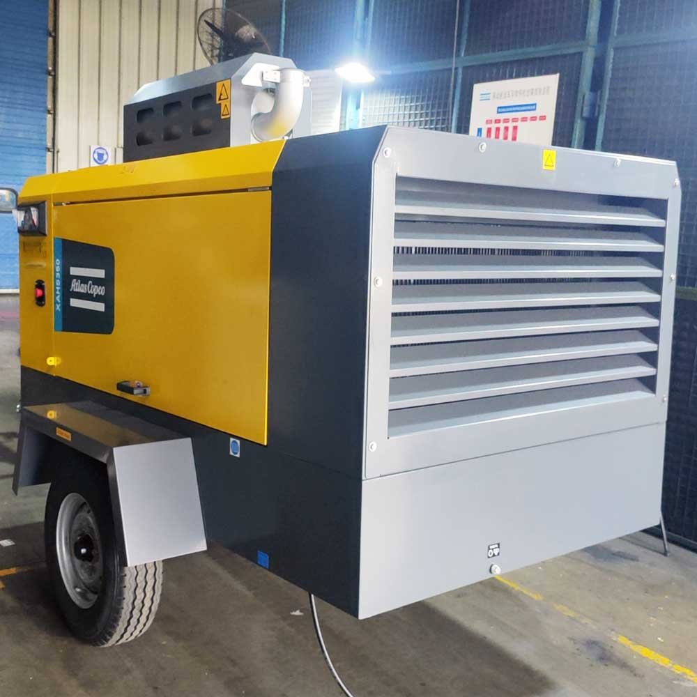 Atlas Copco New Condition Medium Diesel XAHS350 XAHS400 Screw Mobile Air Compressor Machines 12bar 18bar 350cfm