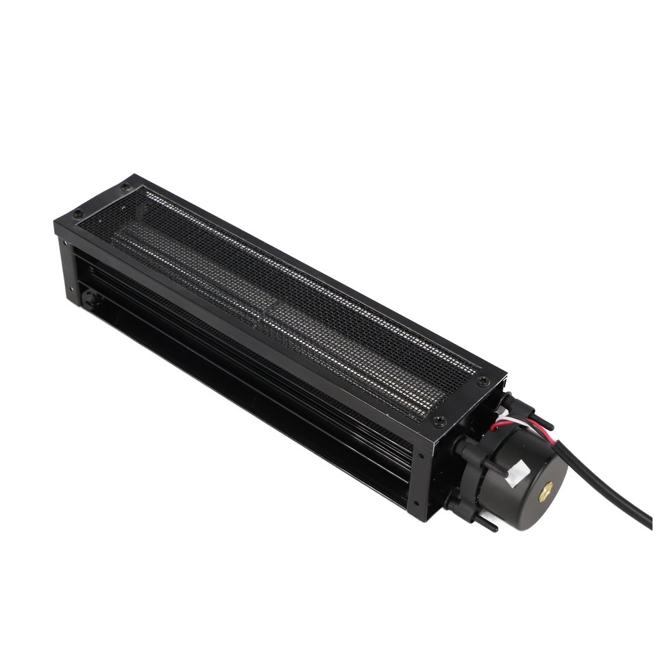 24V High-Speed DC Electric Cross-Flow Heating Fan with Heat Dissipation Exhaust OEM Customizable