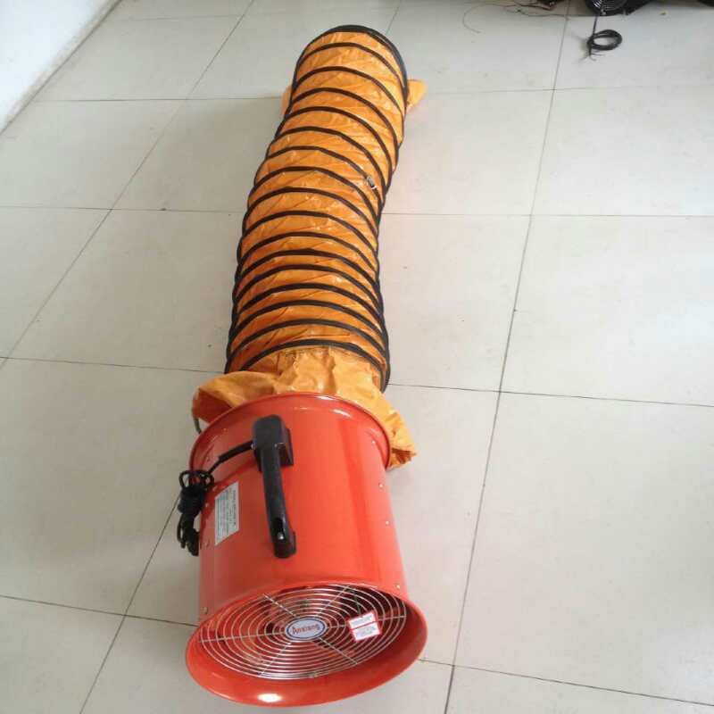 Various Sizes 8-12 Inch 220V Portable Ventilation Blower Fan Ducted Fan Flexible Duct Axial Flow Ventilation Fan