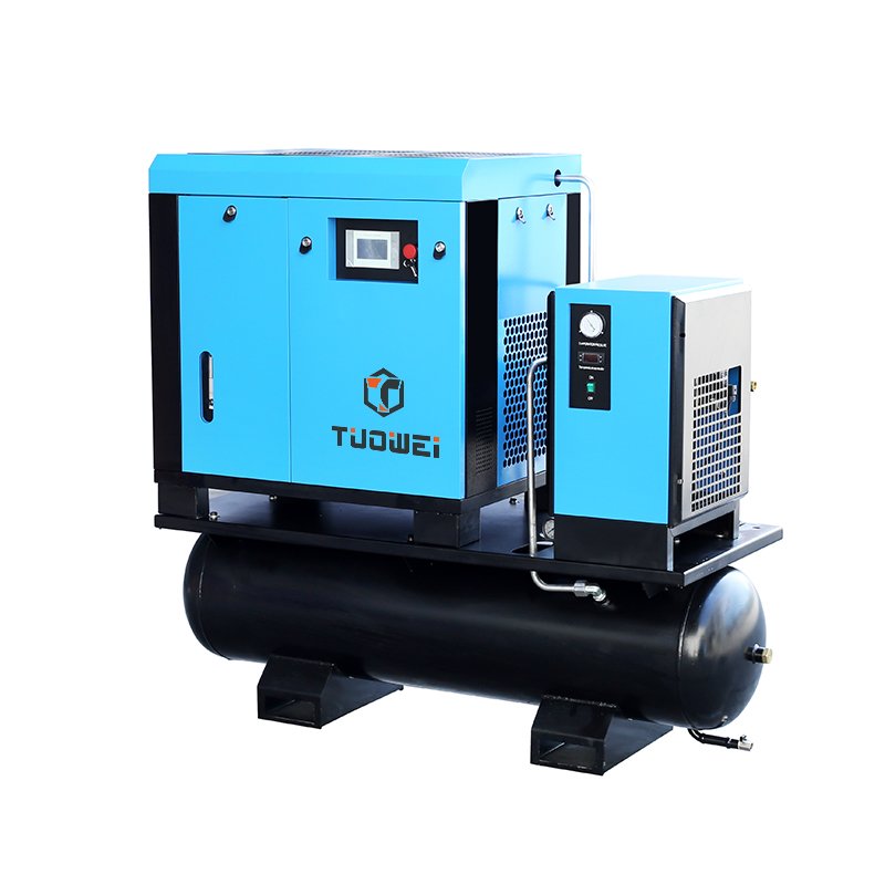22kW 30Hp 16 Bar 4-in-1 Pm Vsd Energy Saving Industrial Screw Air Compressor for Laser Cutting