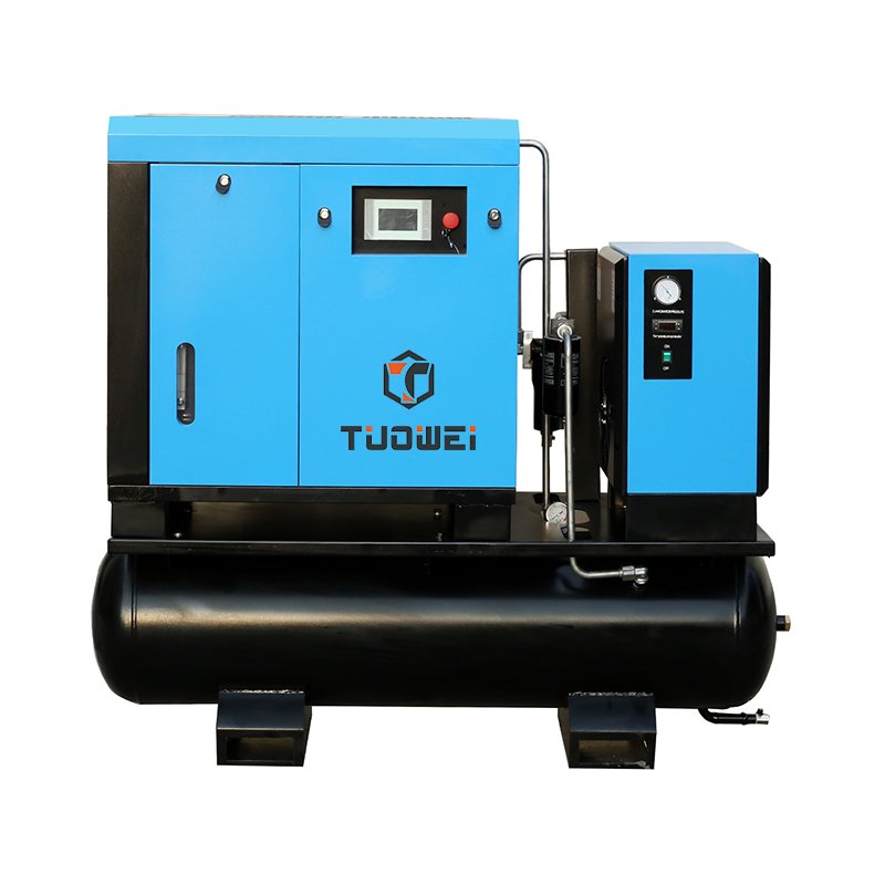 22kW 30Hp 16 Bar 4-in-1 Pm Vsd Energy Saving Industrial Screw Air Compressor for Laser Cutting