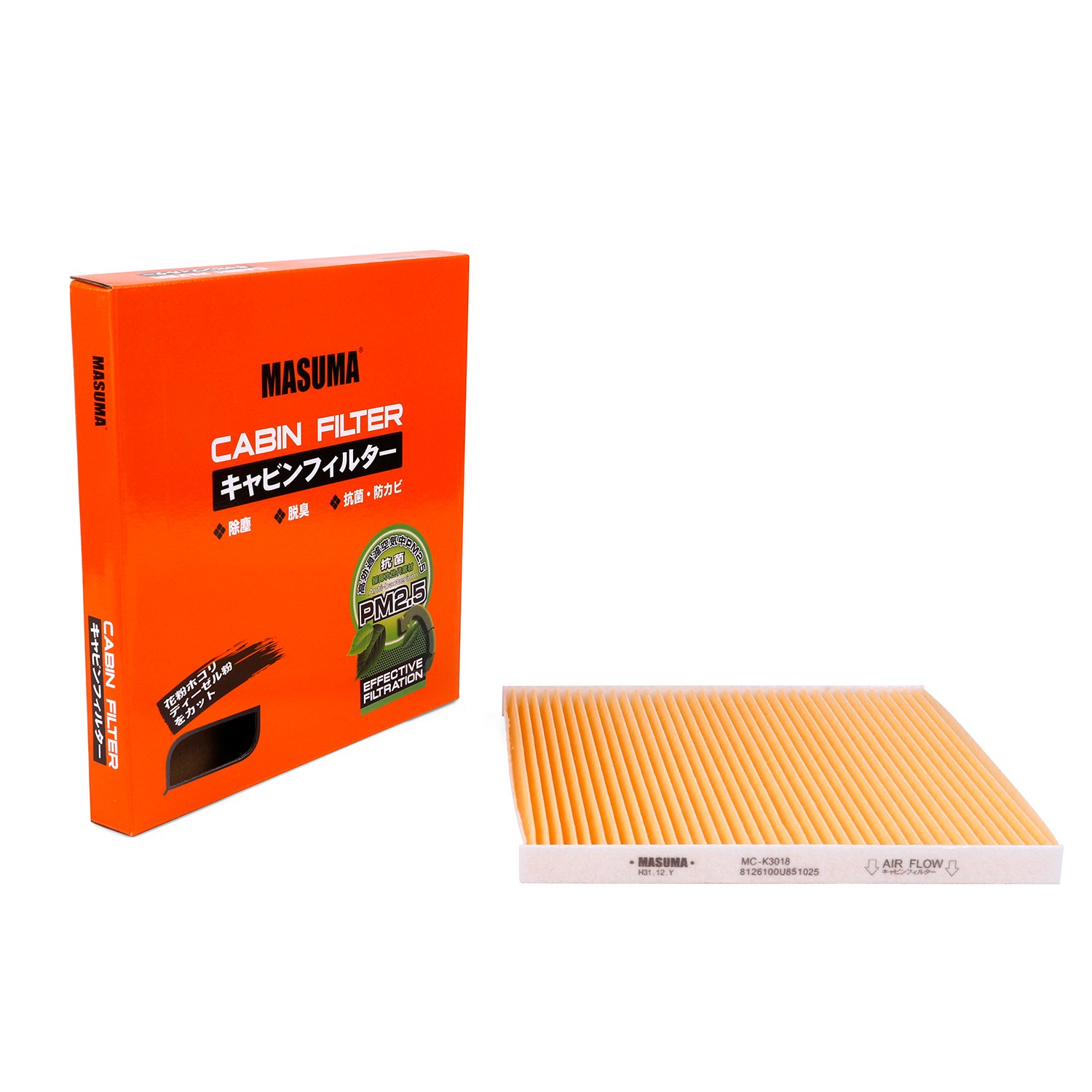 MASUMA MC-E4018 Car 87139-0K060 87139-28020 87139-58010 Car Cabin Air Filter for Toyota for Lexus for Nissan for Honda