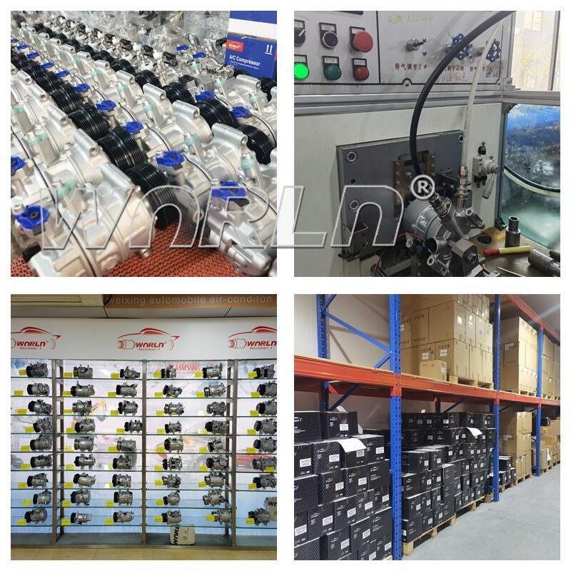 Great Car Air Compressor 977014H150 F500LM3AA01 for Ford Escpe2.3 for Hyundai H1 for Iload Compressor Ac Car HS18 6PK WXFD009