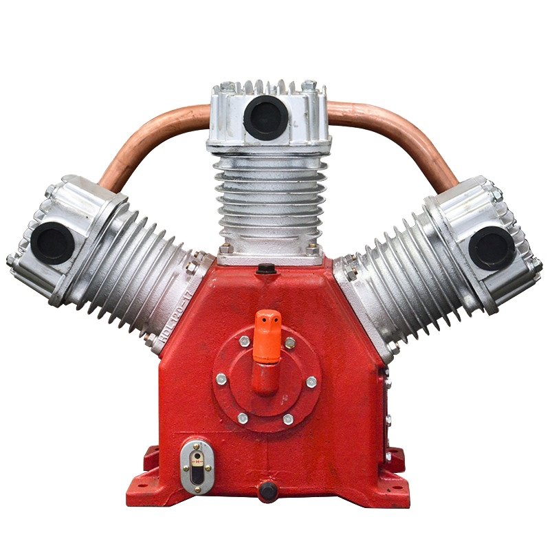 2/3 Cylinder Piston Reciprocating Air Compressor Spare Parts Portable 380V Oil Lubricated Gas Powered Air Cooled New Condition"