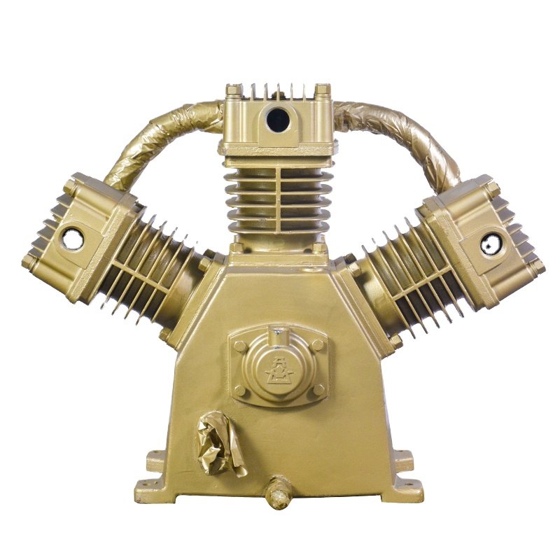 2/3 Cylinder Piston Reciprocating Air Compressor Spare Parts Portable 380V Oil Lubricated Gas Powered Air Cooled New Condition"