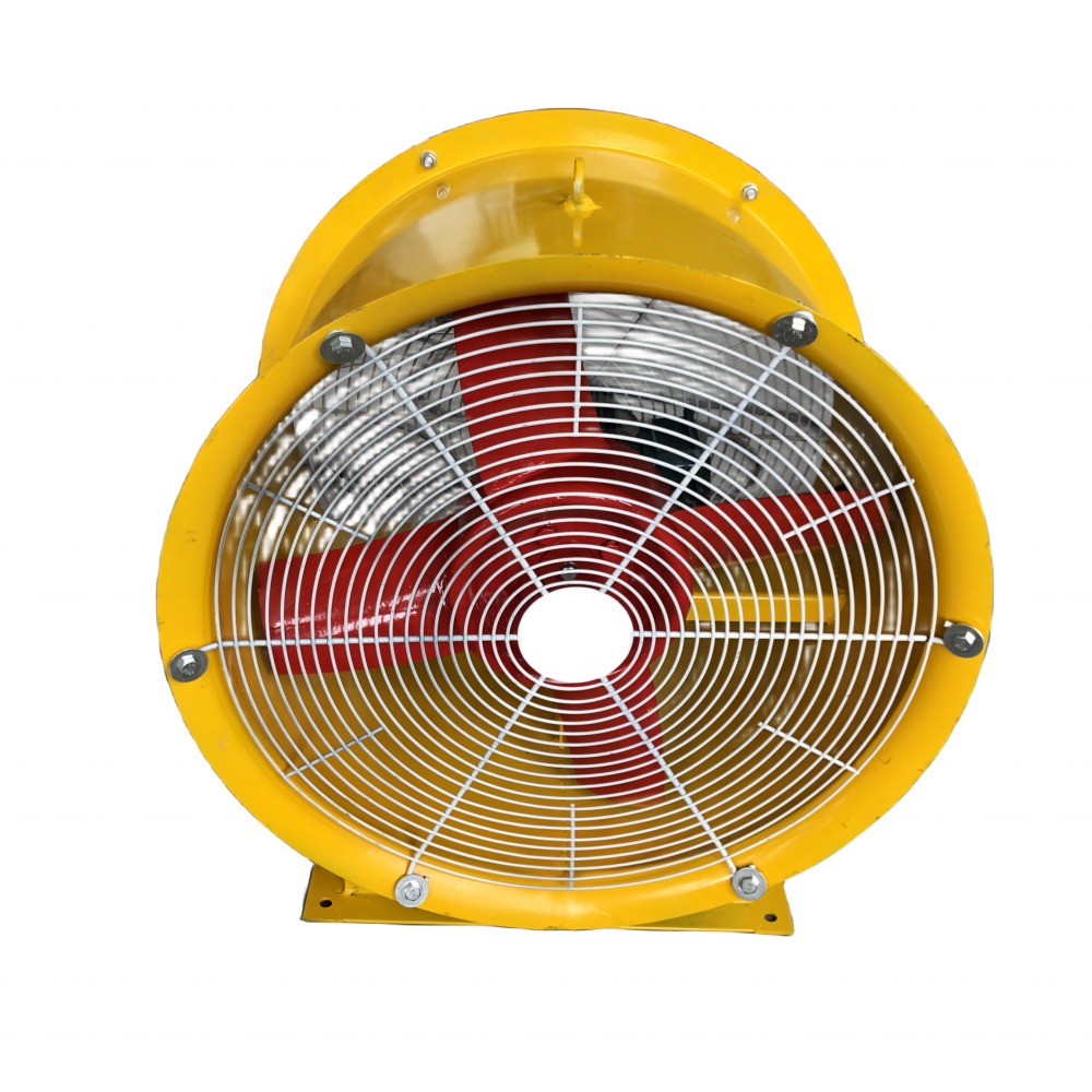 High Efficiency Industrial Ventilation Extractor Metal Axial Duct Exhaust Fan T35 Axial Flow Ventilation Fan