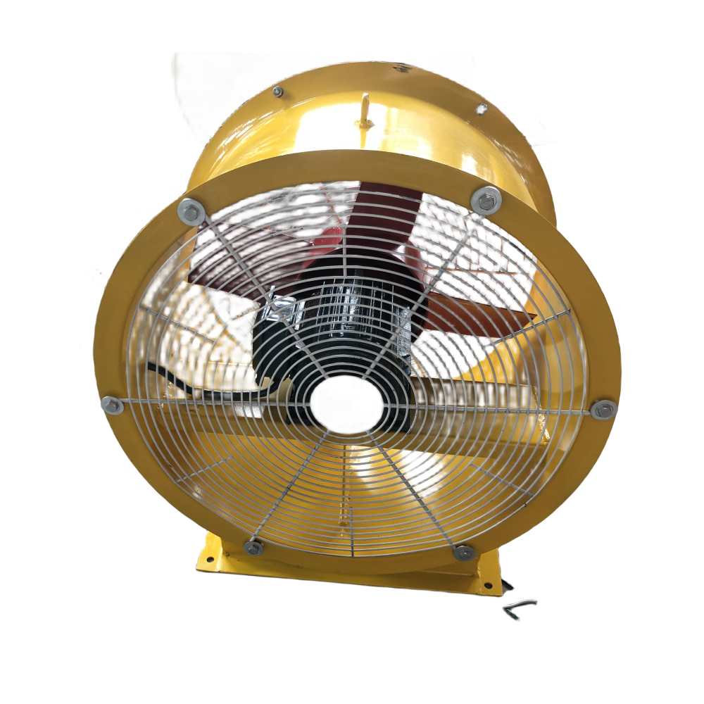 High Efficiency Industrial Ventilation Extractor Metal Axial Duct Exhaust Fan T35 Axial Flow Ventilation Fan