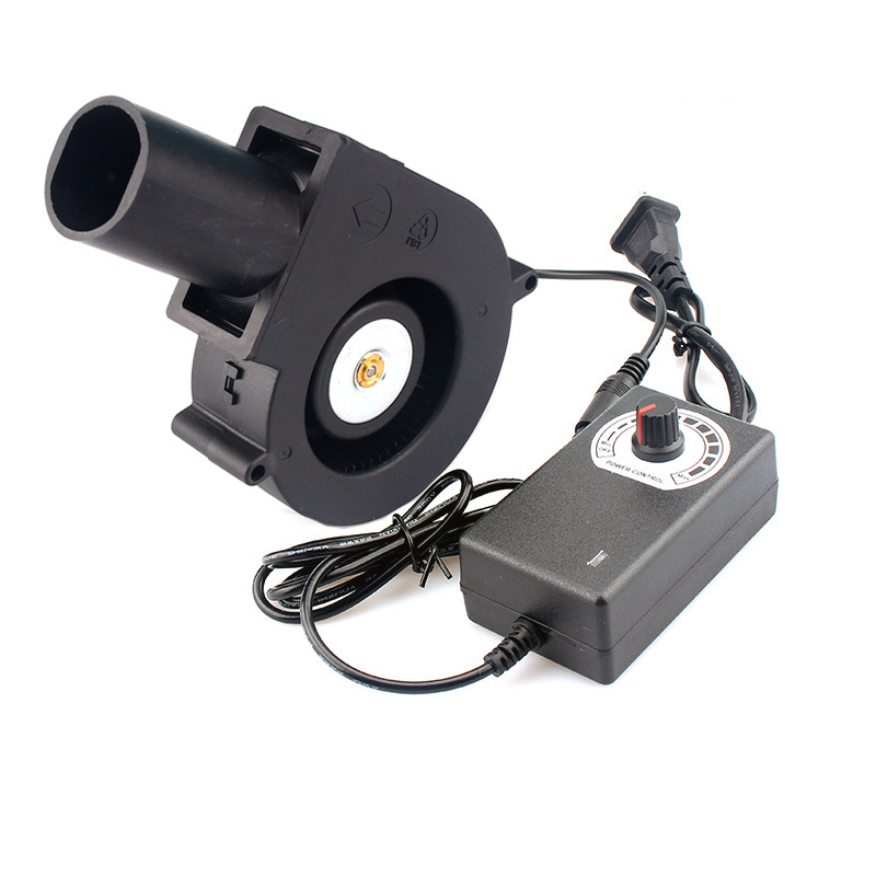 Solar Panel Dc Fan 12v 10w 9733 Blower with Speed Control Switch, High Speed 4700rpm 5500rpm 6700rpm Battery Powered Cooling Fan