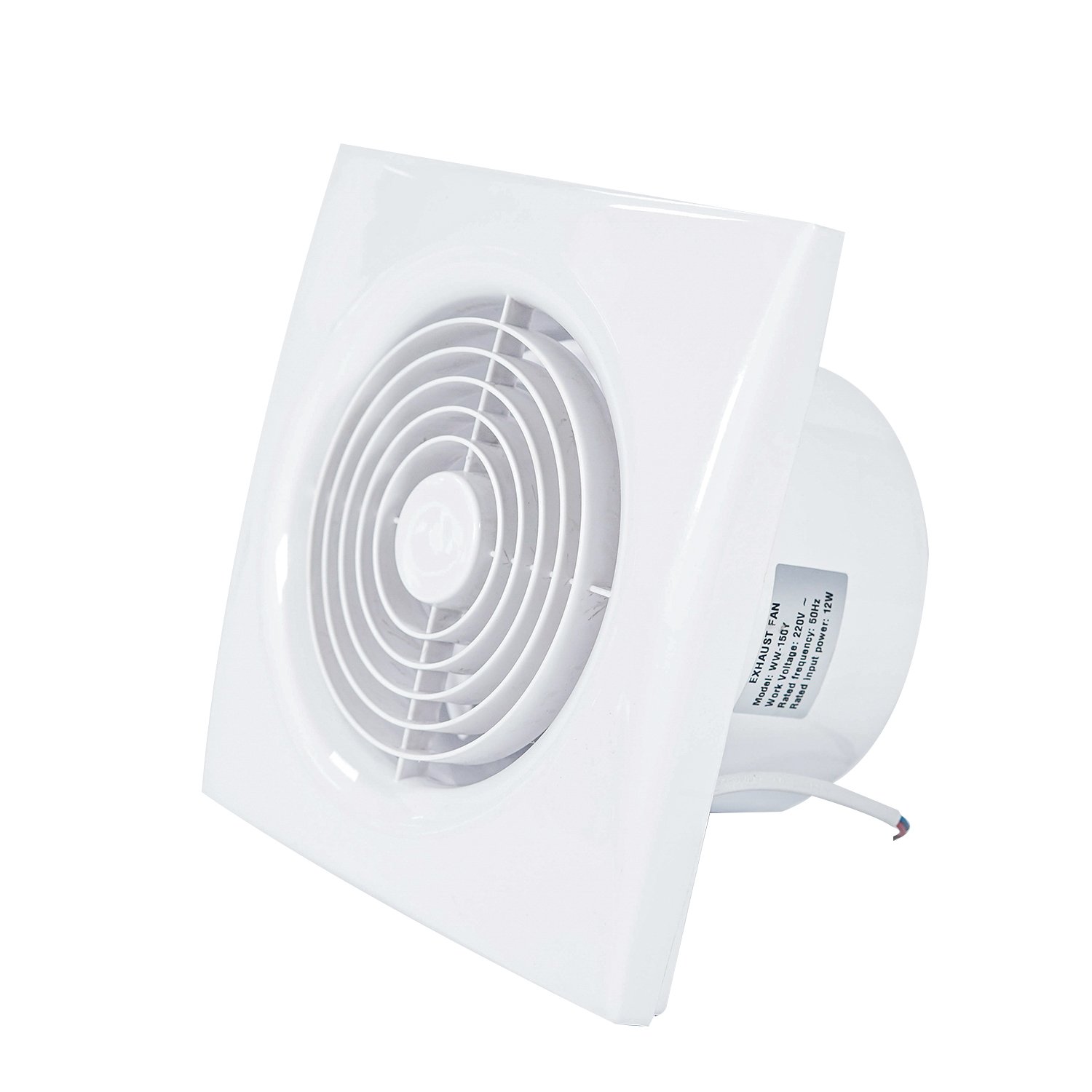 6 Inch Customization Wall Mounted Bathroom Air Extractor Greenhouse Inline Exhaust Fan for Bathroom