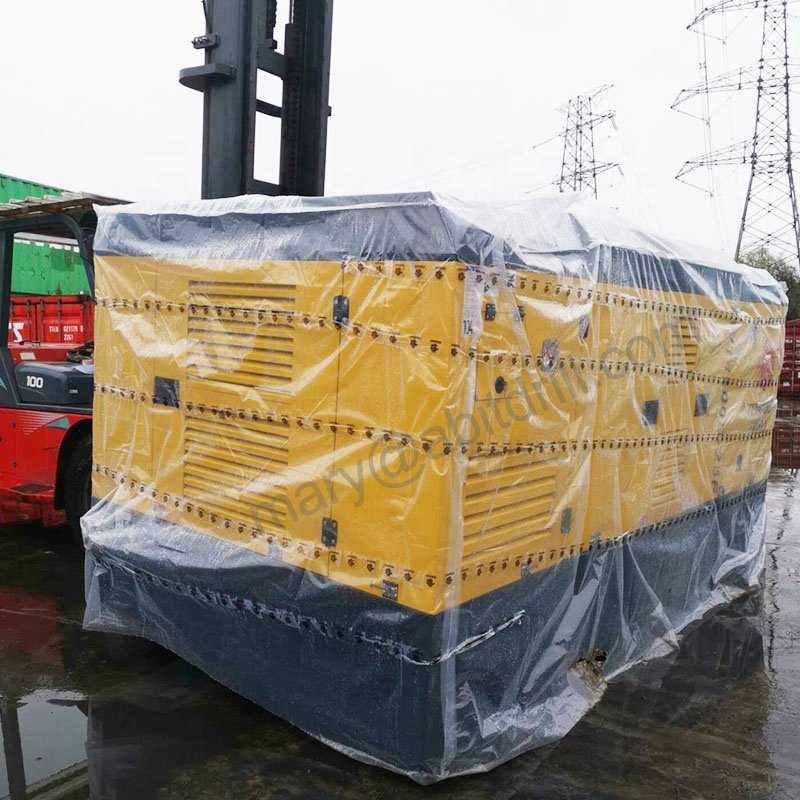 TWT 25bar Portable Diesel Engine Air Cooling Engine Working Tewatt High Pressure Air Compressor