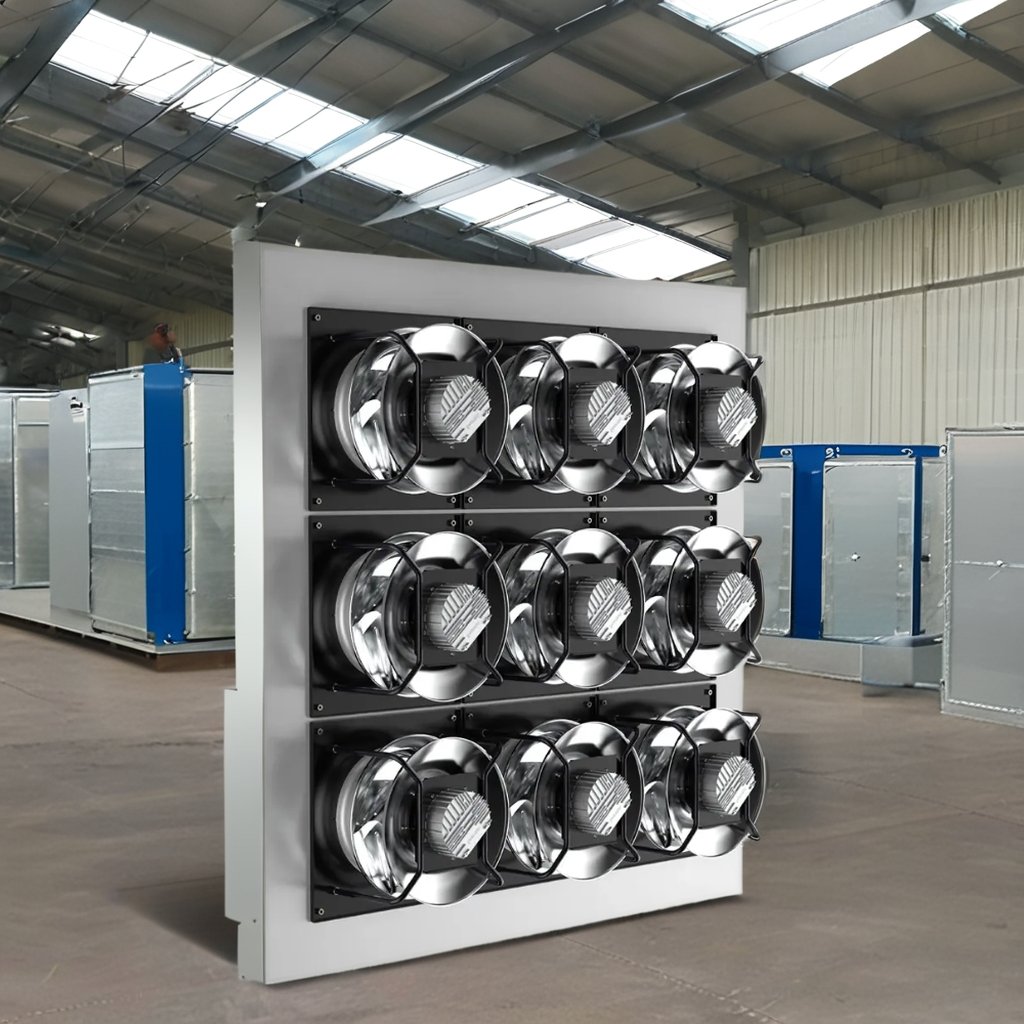 High Cfm 2700-250000m³/h High Pressure EC Fan Backward Curved Centrifugal Impeller Blower Radial Fan