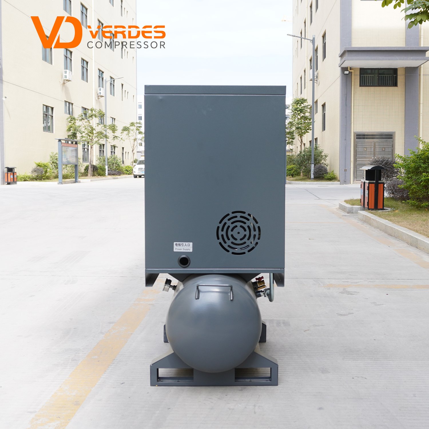 VERDES Direct Driven Energy Saving Air-Compressor Industry Small Rotary Screw Air Compressor Machine Price
