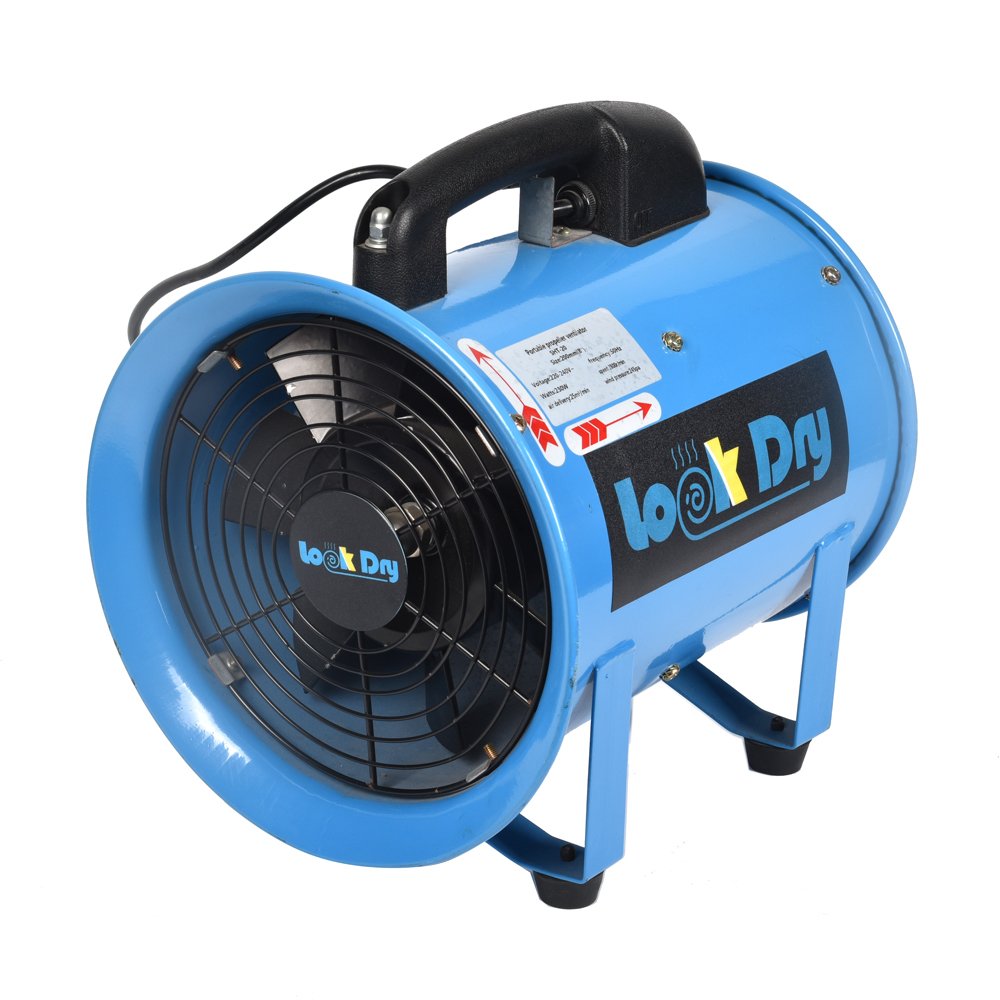 10inch 250mm 43m3/min Low Noise Industrial Portable Blower Ventilation Fan