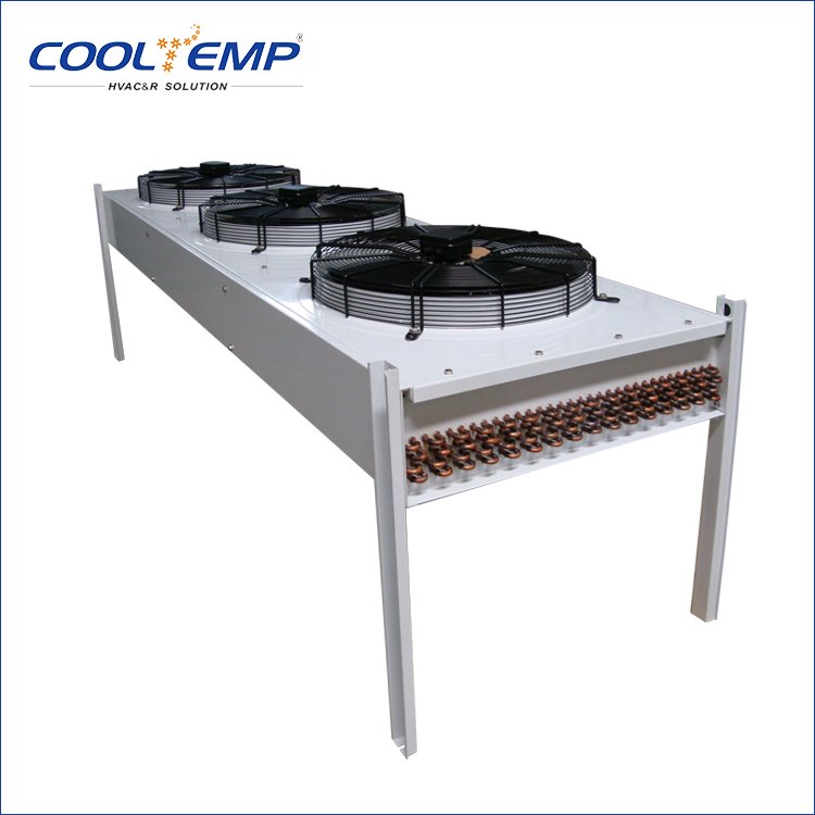 Air Cooled Industrial Cold Room Condenser With V Type Condenser Coils