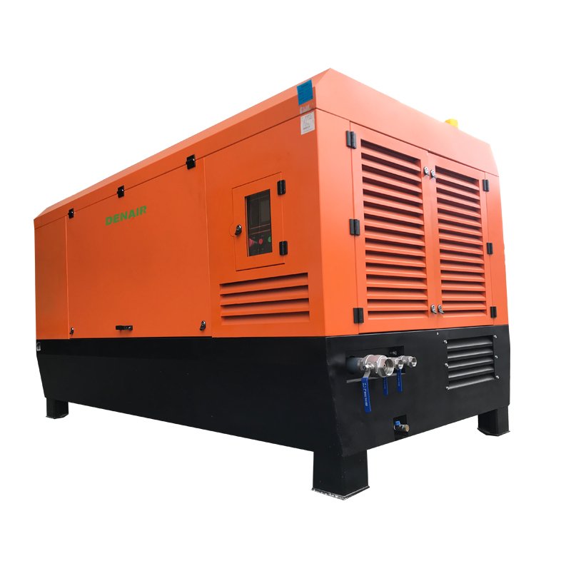 1000 Cfm 10bar 11m3/min Screw diesel Portable air Compressor