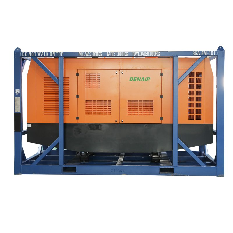 1000 Cfm 10bar 11m3/min Screw diesel Portable air Compressor