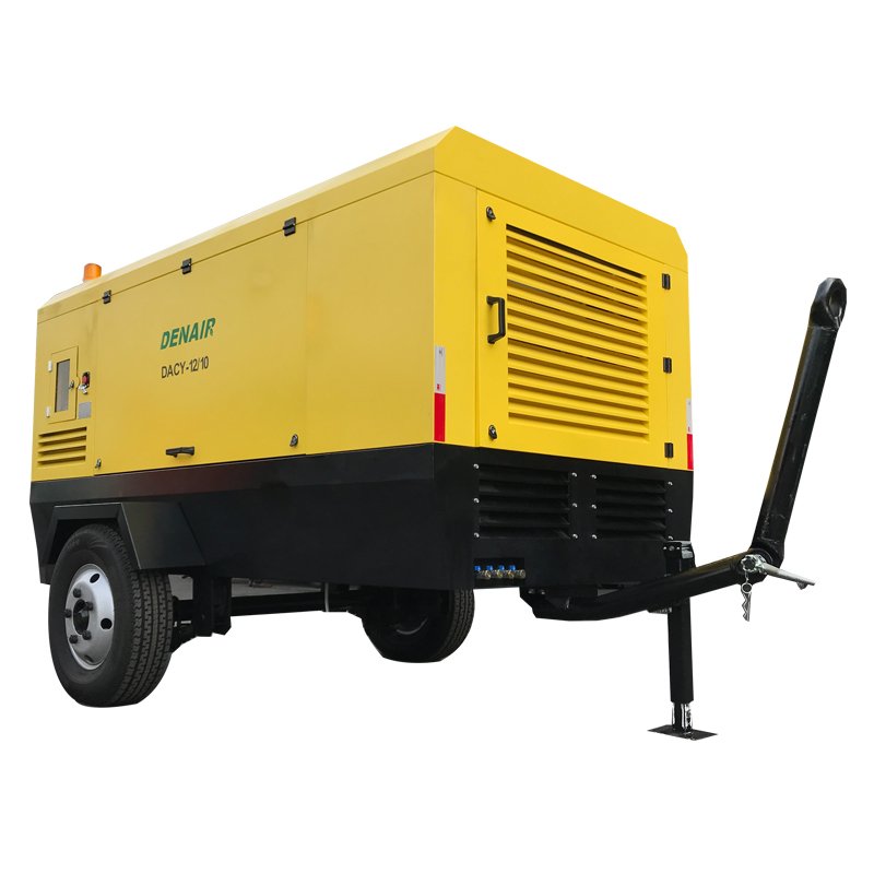 1000 Cfm 10bar 11m3/min Screw diesel Portable air Compressor