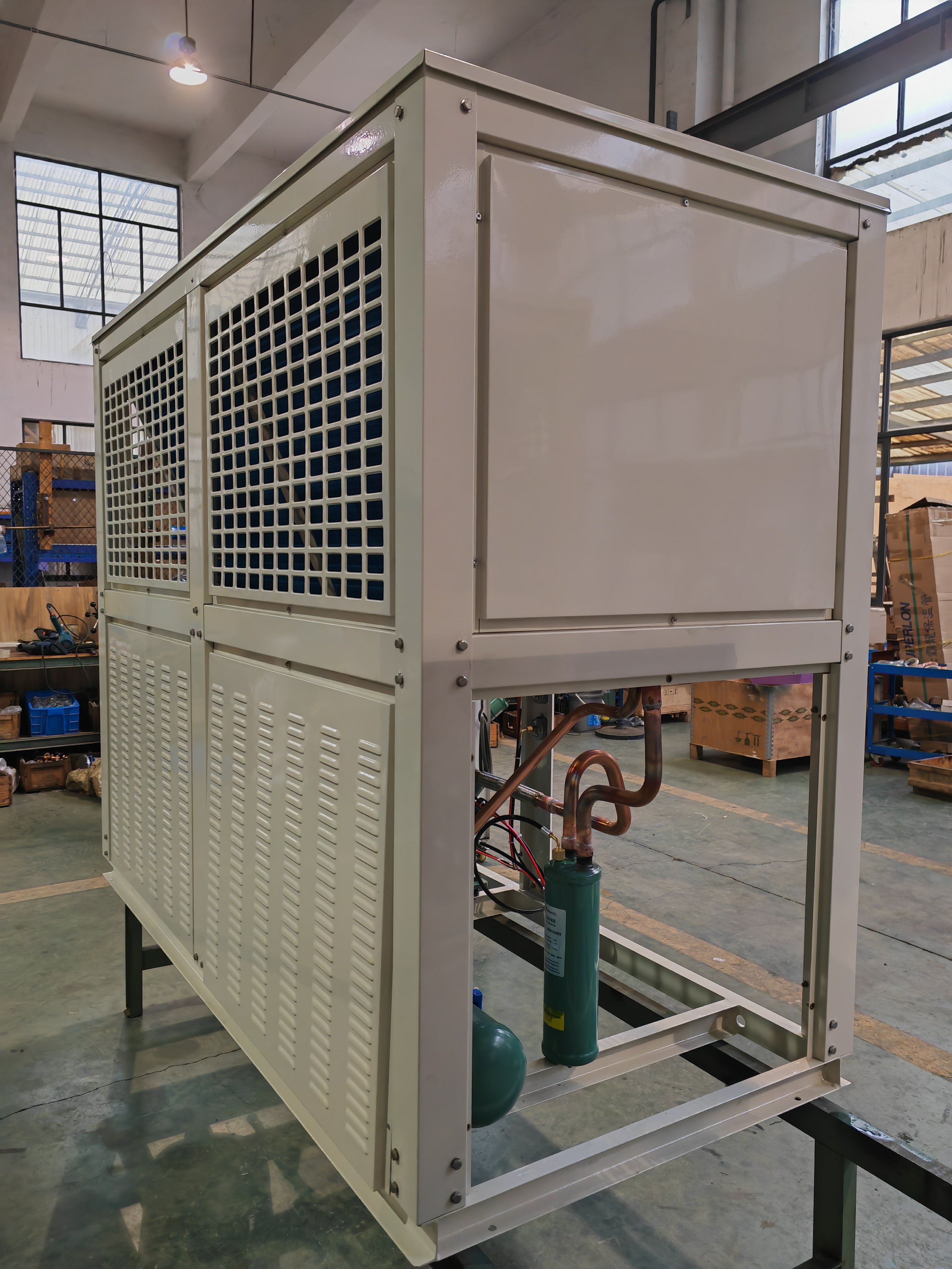 23HP Air Cooled Box Type Condensing Unit 4GE-23Y-20D With Original Semi-Hermetic Compressor for Freezer Room